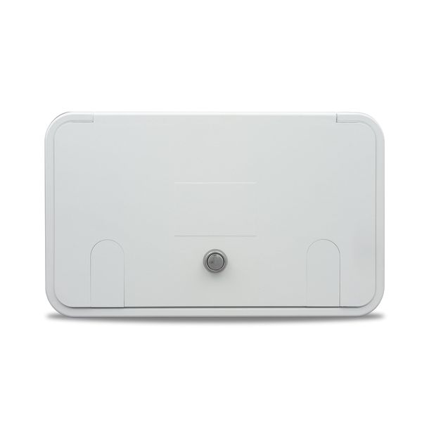 THETFORD|B&B Molders RV Replacement Parts and Accessories RV Camper Multi-Purpose Access Hatch with 2 Access Doors Polar White PN 94316