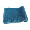 Grass Textured Spa Quality Foot Scrubber Shower Bath Mat Anti-Slip 24.5" x 13.5" Comforts Tired Feet (Blue)