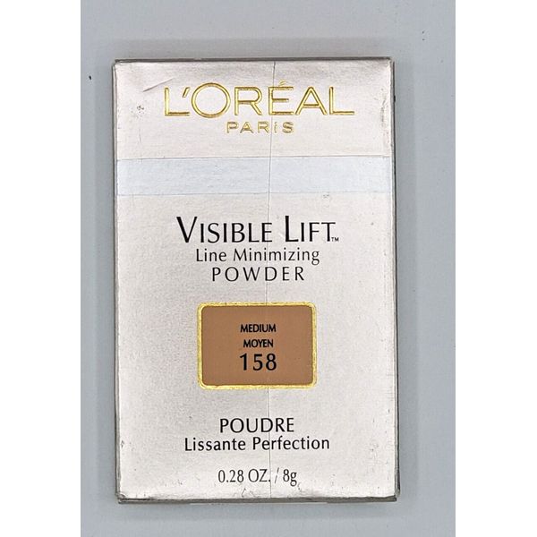 NEW L'Oréal Visible Lift Line Minimizing Powder 158 MEDIUM