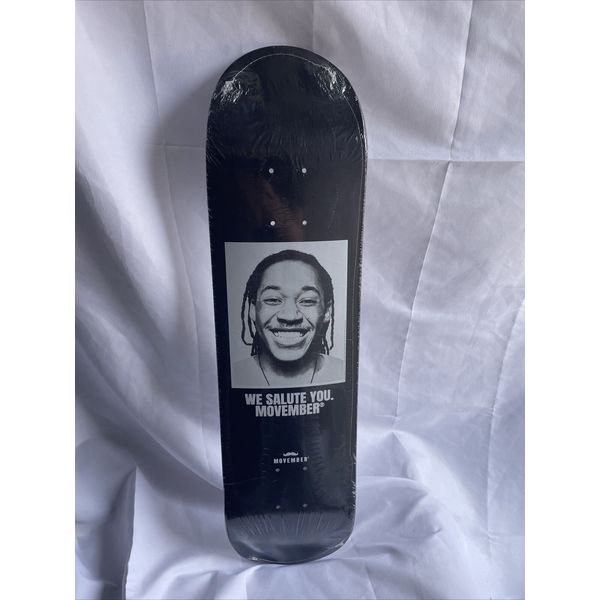 Movember Mens Health Skateboard Deck - Brand New In Plastic - Very Rare Find!