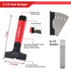 Goldblatt 2PC Razor Blade Scraper Heavy Duty 20PCS 4in Blades Floor Scraper Tool