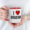 CafePress I Love Deviled HAM Mug 11 oz (325 ml) Ceramic Coffee Mug