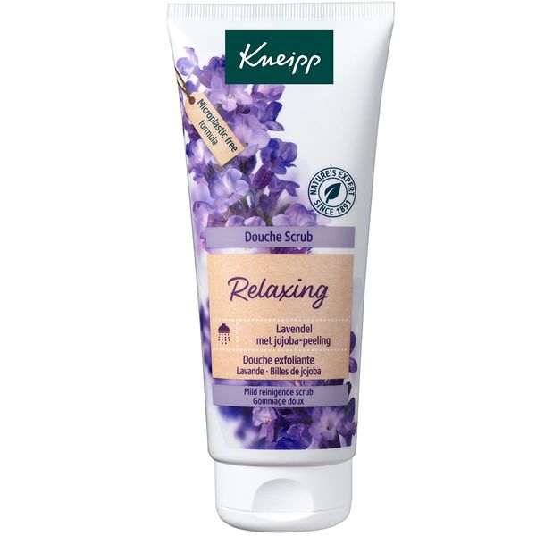 Kneippe Scrub Body Wash, Lavender Scent, 6.8 fl oz (200 ml)