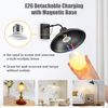 E26 Rechargeable Light Bulb with Remote and Timer, Battery Backup Bulb for Sconc