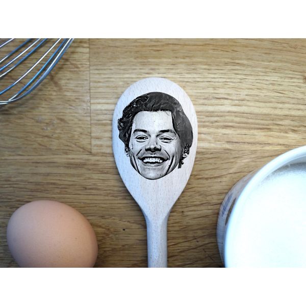 Harry Image on a Wooden Spoon Novelty Gift Idea