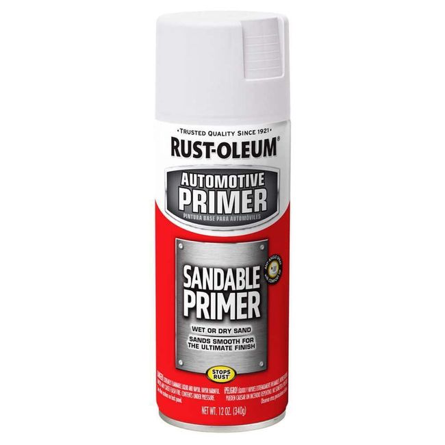 12 Oz. White Sandable Primer Spray (6-Pack)