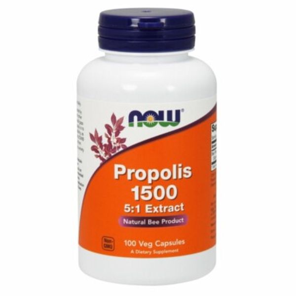 Propolis 1500 mg 100 Caps By Now Foods