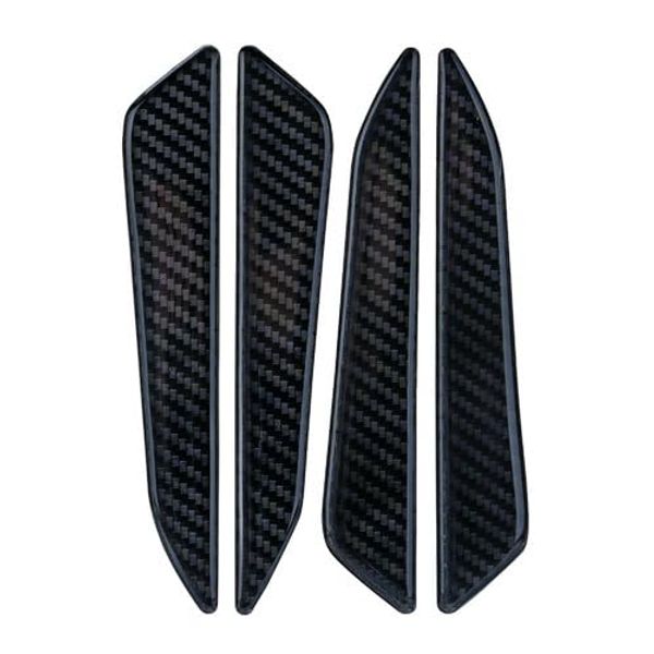 Blade, 4 x Door Edge Protectors - Carbon Look