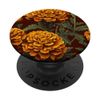 Orange Ringelblume Floral Elegance Botanische Kunst PopSockets Klebender PopGrip
