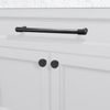 BUKOBYHE 30 Pack Kitchen Cabinet Knobs Matte Black Cabinet Pulls Black Knurled Drawer Knobs Kitchen Hardware