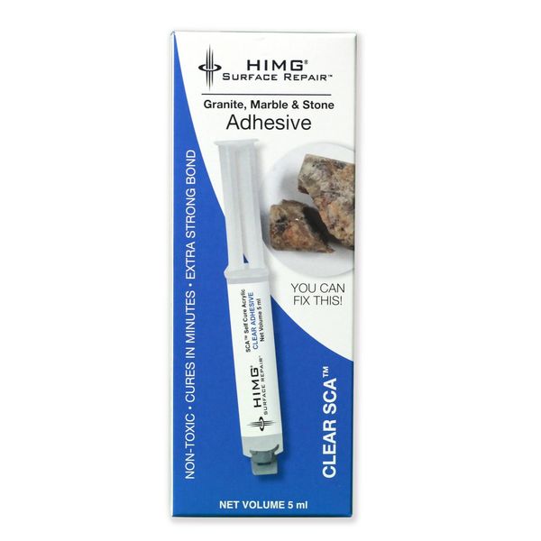 Self Curing Acrylic Adhesive - Clear , Non-toxic