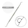 Nail Debris Remover, Nail File, Nail Lifter, Set of 3, Stainless Steel Nail Debris Removal, Toenail Care, Rolled Nails, Thick Nails, Nail Care