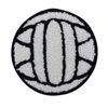 Chenille Volleyball Embroidered Iron on Patch