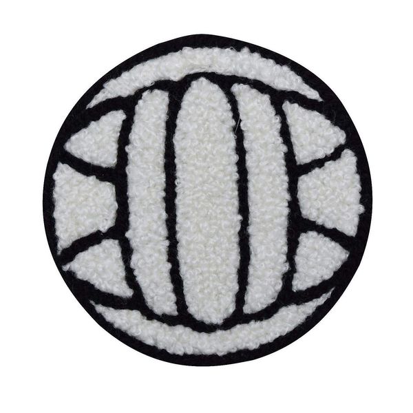 Chenille Volleyball Embroidered Iron on Patch