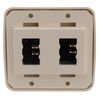 RecPro RV Switch SPST Switch On/Off Bezel | RV Electrical | Camper Switches (Almond, 2)