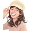 AQUADOLL RBRM. Wgn022RBRM Wig, Bangs, Removable, Hat, Medium Curl, Human Hair Mix, One Size Fits Most, Brightest Brown / Human Hair MIX