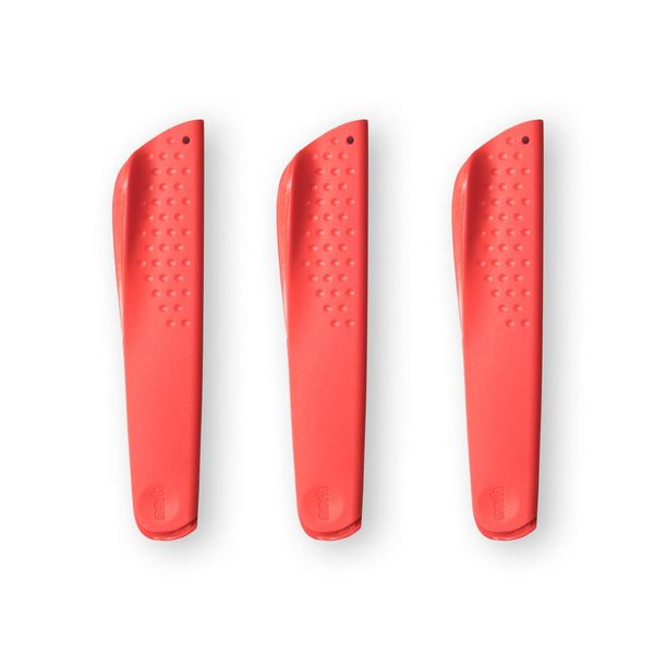 Universal Knife Guard Blade Protector - Small - Set of 3 - Red