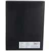 Esselte Box File, Holds up to 350 A4 Sheets, Elastic Closure, Flexible Plastic, Translucent black, VIVIDA Range