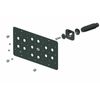 Front Bumper Tow Hook License Plate Mount Bracket Kit For Lexus RC 2015-2018 New