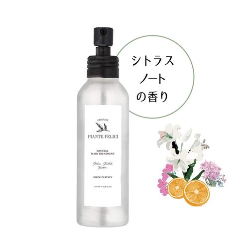 PIANTE FELICI Organic Crystal Hair Treatment <Non-Rinse Type Treatment> Organic Crystal Hair Treatment Pianteferich 3.4 fl oz (100 ml)