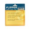 Flipper Aquarium Algae Magnet Cleaner Stainless Steel Replacement Blades (Double Pack)