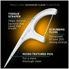 DenTek Triple Clean Advanced Clean Floss Picks, No Break/Shred 75 Count, 3 Pack