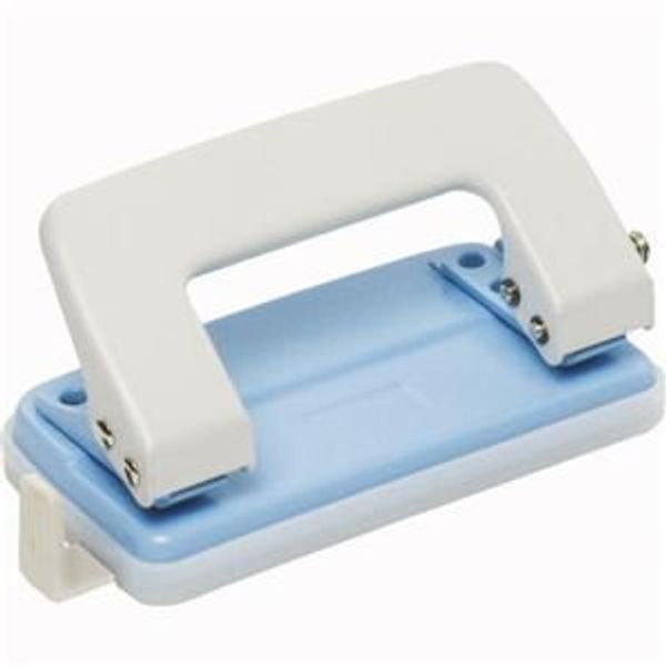Summary Sonic DA-396-B 2-Hole Punch, Small, 10 Perforations, Blue, 1 Set (3 Pieces) (5 Sets)