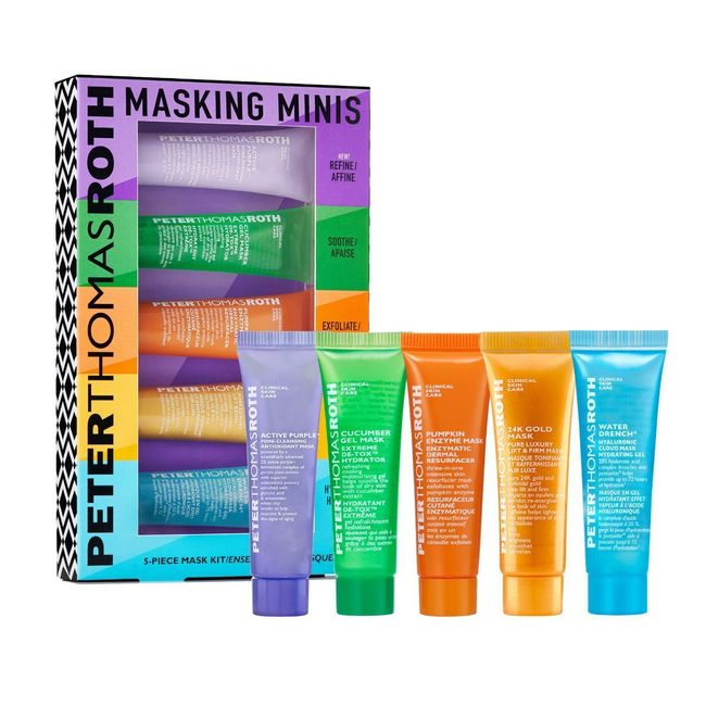 Peter Thomas Roth Masking Minis 5-Piece Mask Kit (2022) New in Box