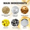 10pcs Bamboo Vinegar Foot Detox Patch Ginger Powder Refreshing Care Odor Control