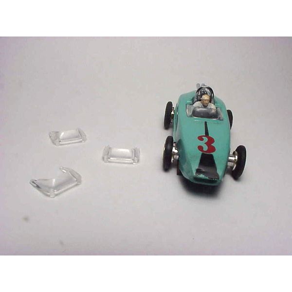 T-JET GRAN PRIX RACER WINDSHIELD. NEW INJECTION MOLDED