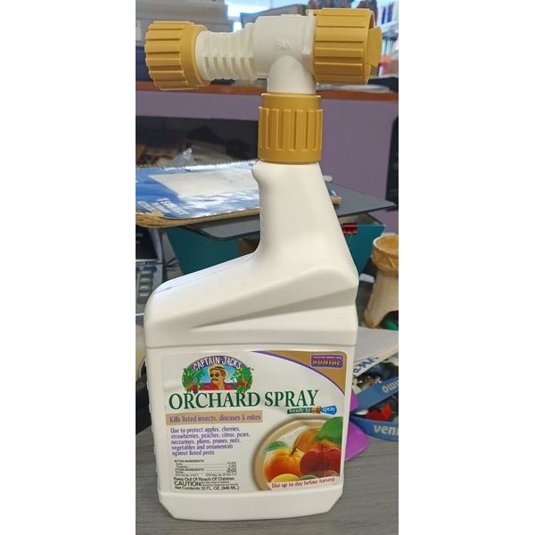Captain Jack's 216 Fruit Tree , Nut & Citrus Orchard Spray 32 oz , Ready To Use