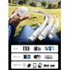 white winding cable
