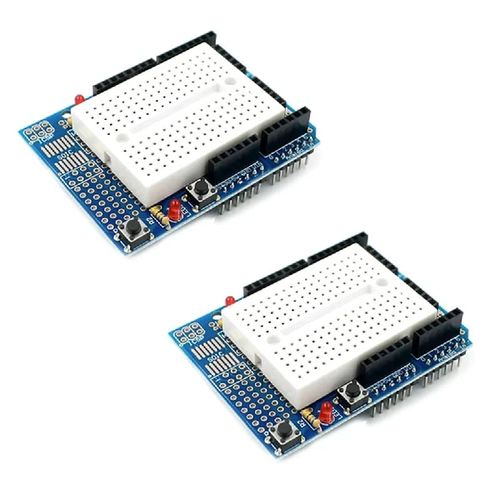 waves UNO Prototype Shield for Arduino with Breadboard (2pcs)