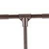 35-47 Inch  Adjustable Closet Rod Closet-Mounted Pull Down Clothes Hanger Holder