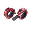 Lock-Jaw Flex Quick Release Aluminum Barbell Collar with Magnet (Red)