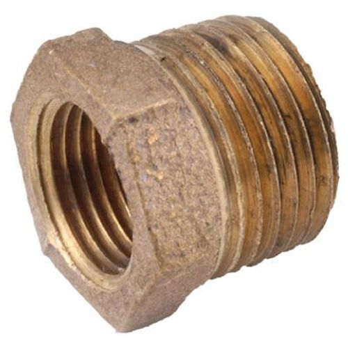 Anderson Metals 738110-0604 Hex Reducing Bushing, Barstock, 3/8 x 1/4 in. - Quantity 5