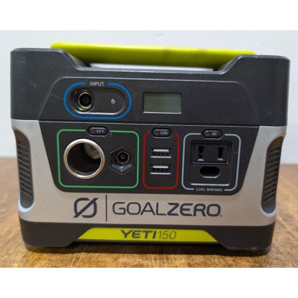 (Untested) Goal Zero Yeti 150 Emergency Portable Power Station Solar Generator