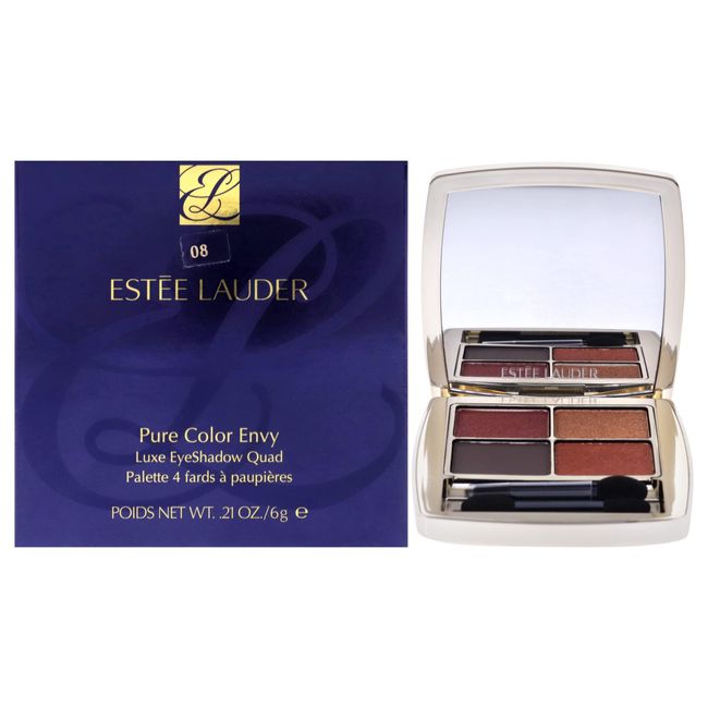 Estee Lauder Pure Color Envy Luxe Eyeshadow Quad 08 Wild Earth