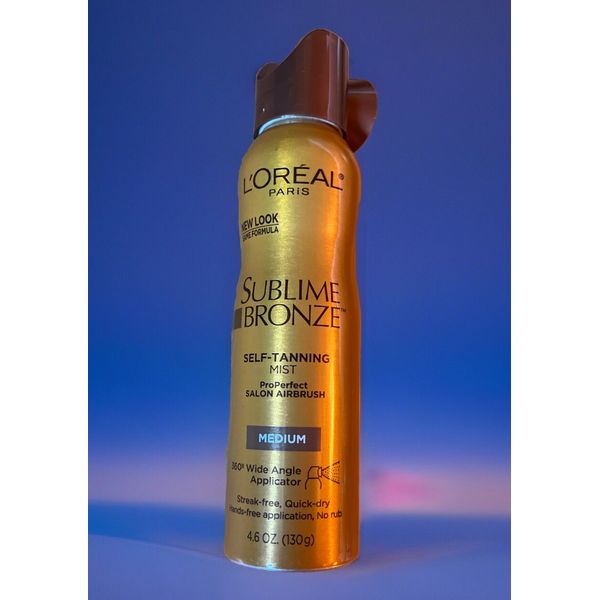 L'Oreal Paris Sublime Bronze Self Tanning Mist - 4.6 oz. Medium. Salon Airbrush