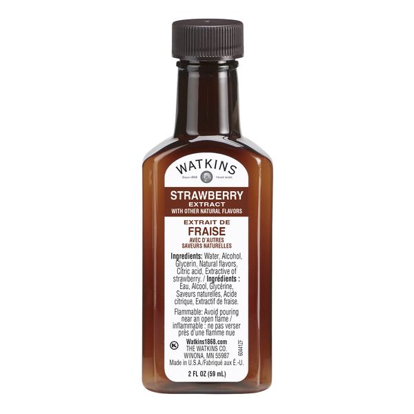 Watkins Strawberry Extract, 2 Fl. Oz., 1-Pack
