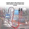 Dpofirs ATX Chassis Jumper Switch Cable, Computer Case Contact Type Power Switch Cable, RESET Reset Switch Cable, Red