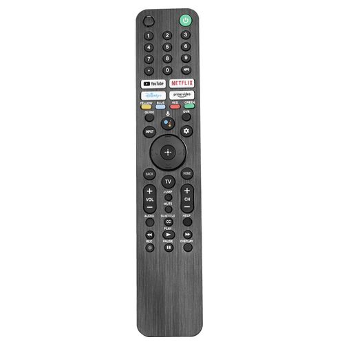 RMF-TX520U MG3-TX520U Voice Remote Control Compatible with Sony Smart TV XBR/KD/XR Series X80J X85J X90J A80J X80CJ 2019 2020 2021 2022 2023 Models Replacement with YouTube Netflix PrimeVideo Keys
