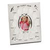 2 Tone S/Plated "My First Year" Frame with 12 month inserts