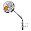 Pyramid Sunlite Round 3" Chrome Plated Mirror w/Reflector