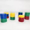 Left Right Center Dice Game Prime Set Bundle- 2 Pack Assorted Colors