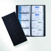 Durable Visifix 192 Business Card Album - Black