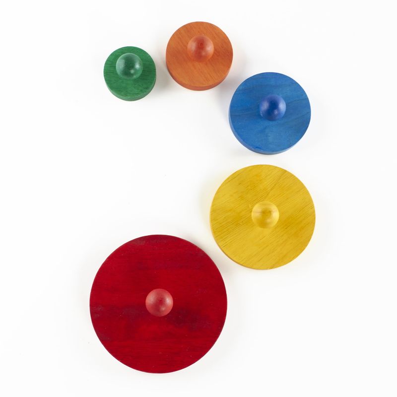 Guidecraft Circle Sorter - Shape and Color Puzzle for Toddlers - Kids ...