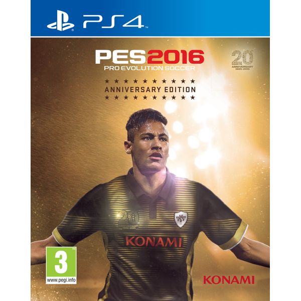 Pro Evolution Soccer 2016 20th Anniversary Edition (PS4)