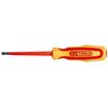 KS Tools 117.0541 Ergotorque VDE Slotted Screwdriver, 2.0 mm
