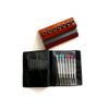 Oak Screwdriver stand 8pc set Watchmaker Hobby Jeweler tool Sharpening Stone usa